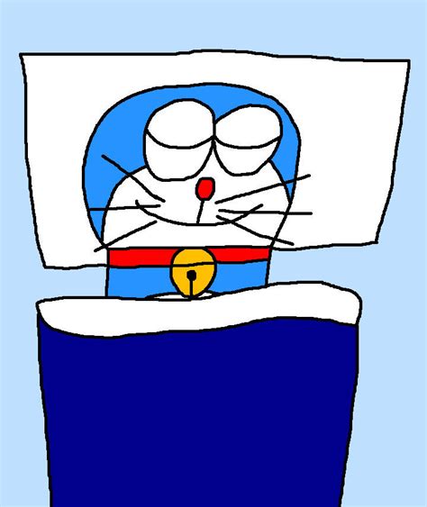 Doraemon Sleeping In Bed By Lygiamidori On Deviantart