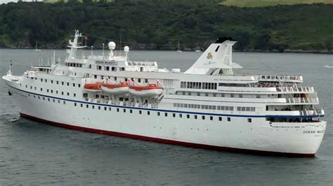 Cruise Ship Ocean Majesty Imo 6602898 Plymouth England 12th August