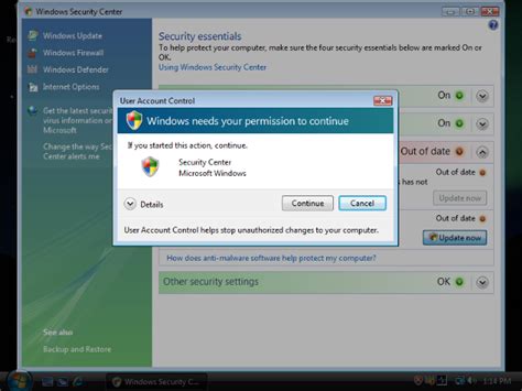 User Account Control In Windows Vista Tortoise It