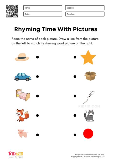 43 Rhyming Worksheet For Kindergarten Worksheet Master