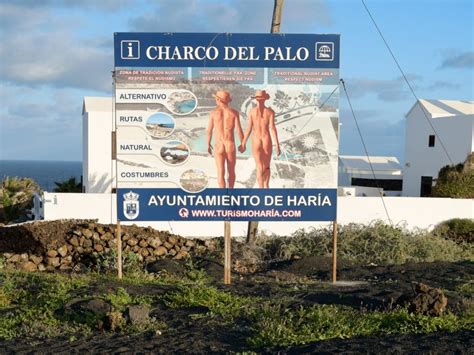 Charco del Palo village naturiste à Lanzarote Informations sur Charco del Palo village