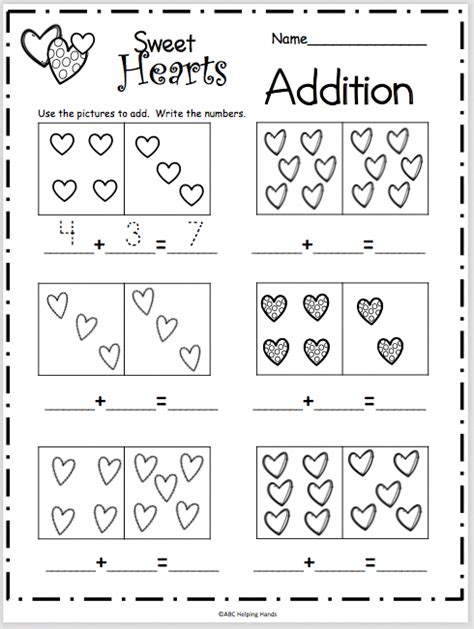 Valentines Day Math Worksheet 5th Grade