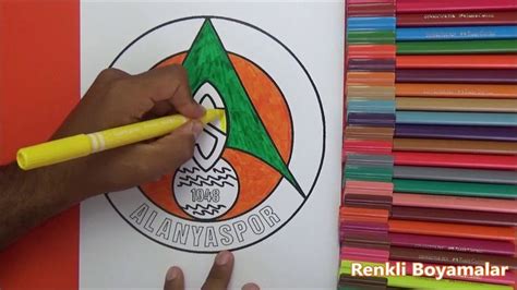 You can download in.ai,.eps,.cdr,.svg,.png formats. Alanyaspor Logo Boyama | Make it yourself, Logos, Need this