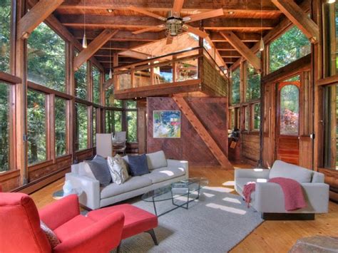 Tree House In The Forest Mill Valley California Modern