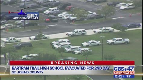 Bartram Trail High School Evacuated Bomb Threat Reported Second Day In