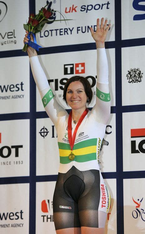 Anna Meares Curvy And Healty Bicycle Girl Ycling Lycra