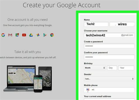 How to Create a Gmail Account- Create a Google Account - Tech2 wires