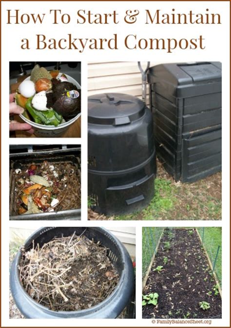 How To Start And Maintain A Backyard Compost