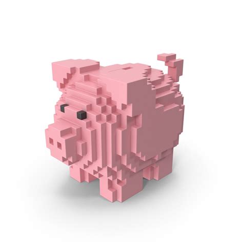 Voxel Piggy Bank Png Images And Psds For Download Pixelsquid S11209007b