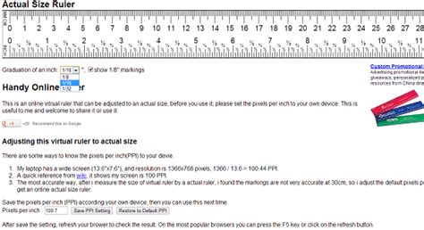 Printable Ruler Millimeter Actual Size Online Ruler Mm Cm Inches