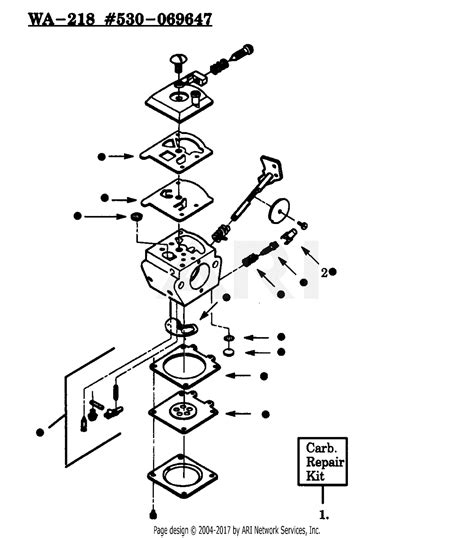 Troy-bilt Weed Eater Parts Diagram