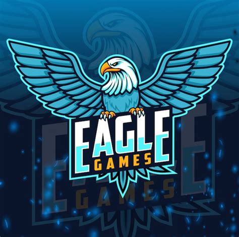 Premium Vector Eagle Mascot Esport Logo