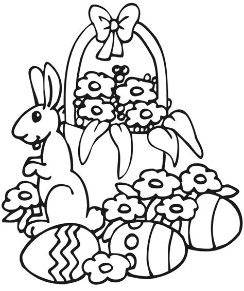 Easter Basket Coloring Pages - Best Coloring Pages For Kids