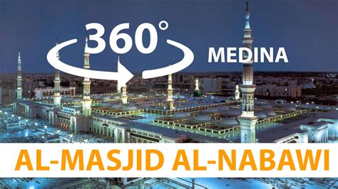 Al Masjid An Nabawi Medina Or Madinah Or Madina Night Saudi Arabia 4k