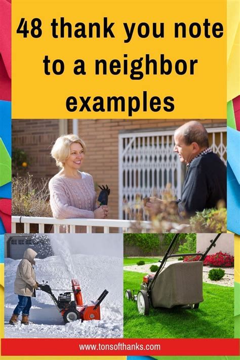 49 Thank You Note To A Neighbor Examples Best Thank You Notes Thank