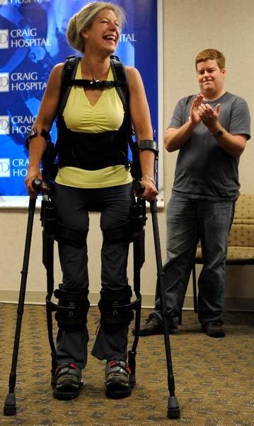 Bionic Legs Move Paraplegics Lives To Delirious Heights The Denver