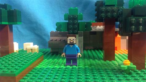 Lego Minecraft The Herobrine Adventure Official Trailler Youtube