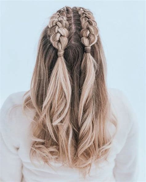 50 Cute Half Up Half Down Braid Hairstyles2021 Update