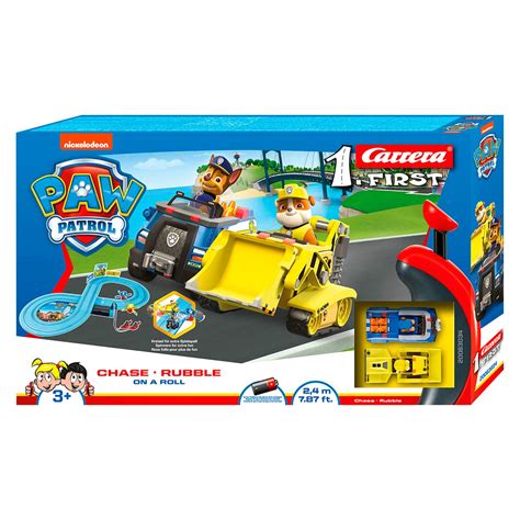 Carrera First Race Track Paw Patrol On A Roll Thimble Toys