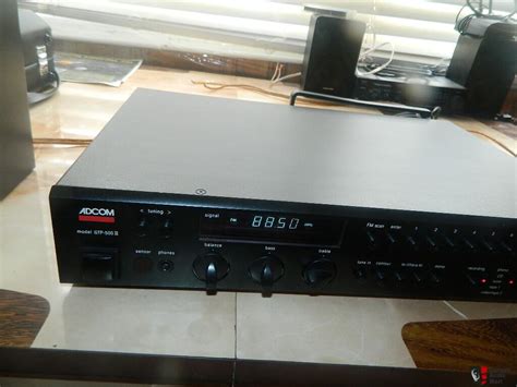 Adcom Gtp Channel Pre Processor Amplifier With Remote As Is