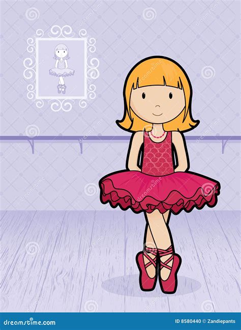 Ballerina Stock Illustration Illustration Of Elegance 8580440