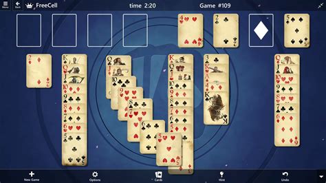 Freecell Game 109 Solved Microsoft Solitaire Youtube