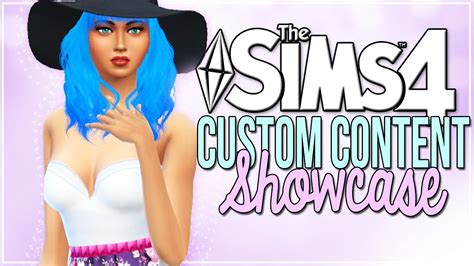 Sims 4 Custom Content Showcase 1 Clothes And Hair Youtube