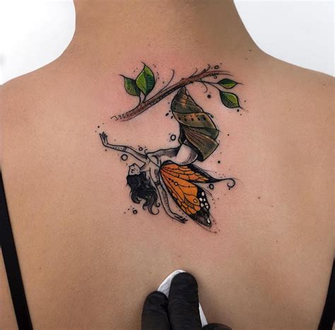 Butterfly Coming Out Of Cocoon Tattoo Epicurianbeech
