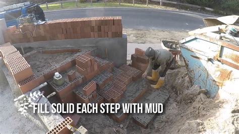 How To Build Brick Steps Youtube