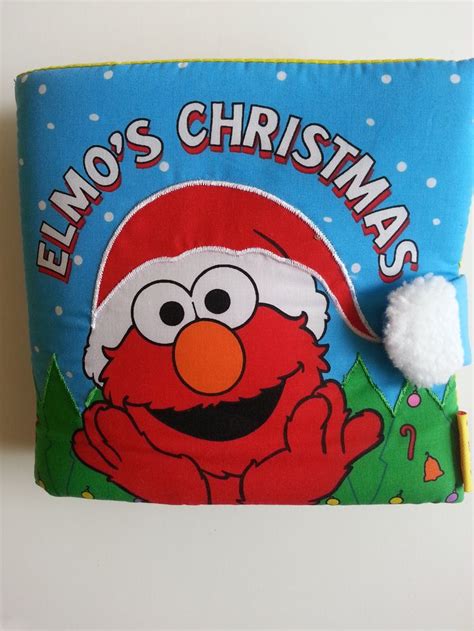 Softplay Sesame Street Elmos Christmas Take A Long Size Elmo