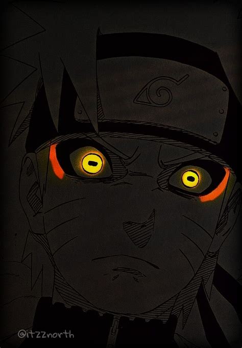 Naruto Sage Mode Fox Eye