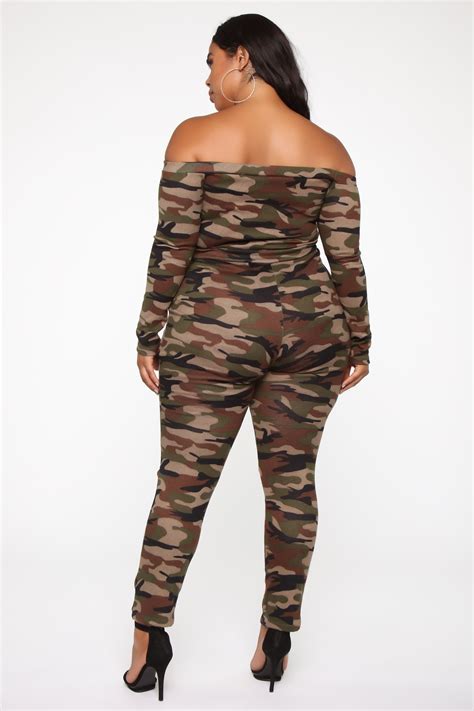 Accord Camo Jumpsuit Camo In 2020 Camo Fashion Camouflage Jumpsuit Plus Size Outfits
