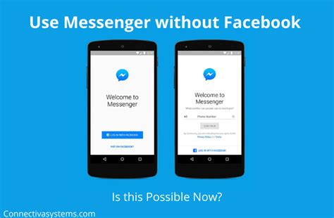 Messenger Without Facebook Account Is This Possible Now
