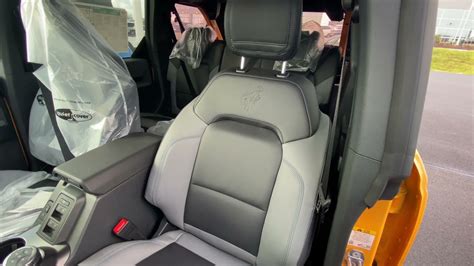 2021 Ford Bronco Black Diamond Marine Grade Vinyl And Wash Out Capable