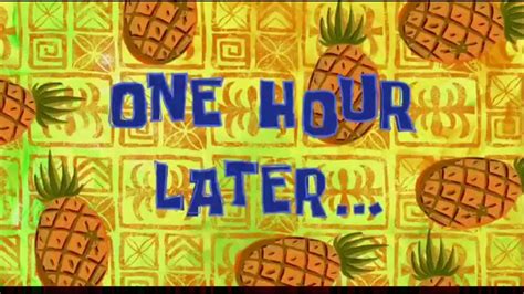 Spongebob One Hour Later Timecard Youtube