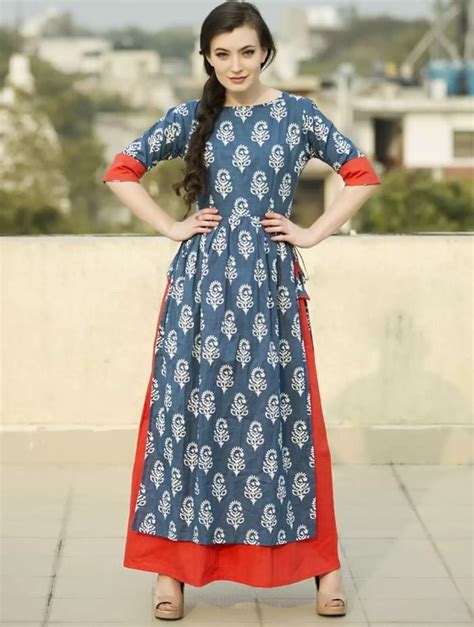 50 Long Kurti Designs For You To Be The Trendsetter Indian Fashion