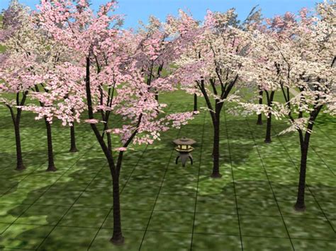 Mod The Sims Sakura Blossom Cherry Blossom Tree Reupload More