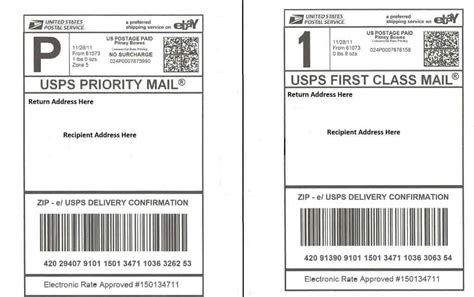 21 Free Shipping Label Template Word Excel Formats