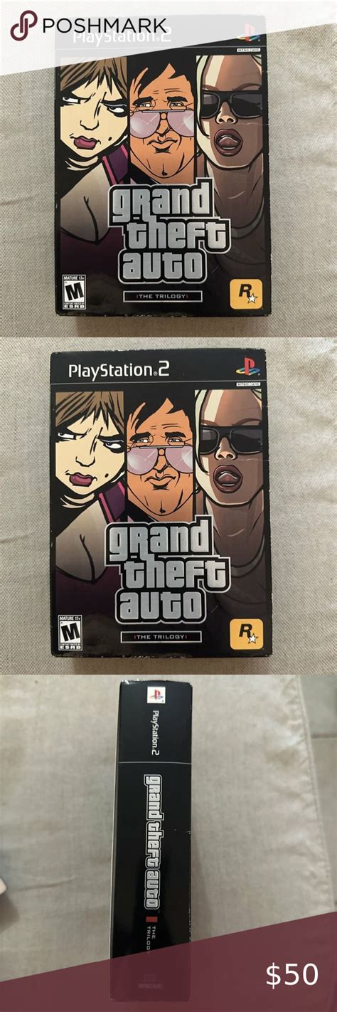 Grand Theft Auto The Trilogy Ps2 Gta Tested Complete In Box Read Desc