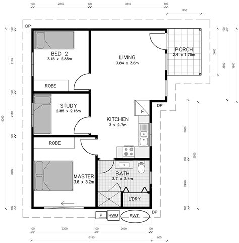 Floor plan dimensions you should place dimensions so the drawing does not appear crowded. Granny Flat Floorplan Gallery - 1,2, & 3 Bedroom Floorplans