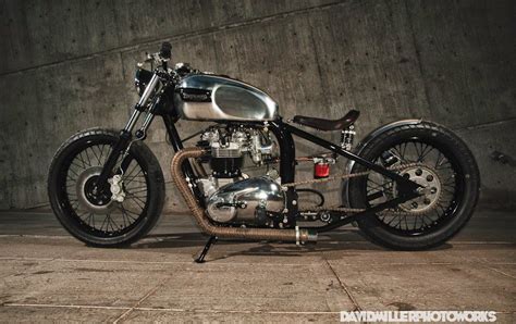 Triumph Bobber By Helrich Custom Cycles Photo By David Miller