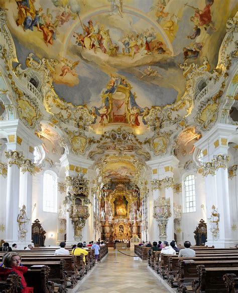 Santuario Wieskirche Church Germany Baroque Architecture