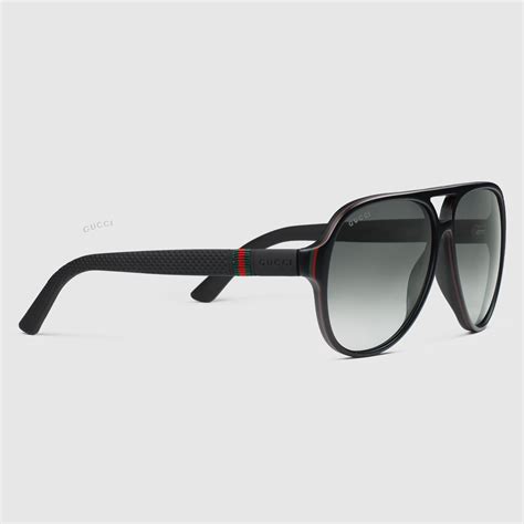 Gucci Men Aviator Acetate Sunglasses 357016j07431066