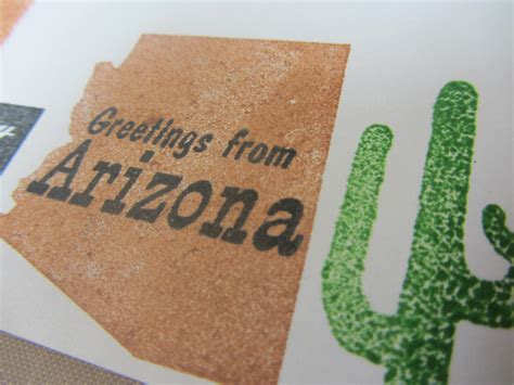 The Paper Collage Arizona Clear Stamp Set