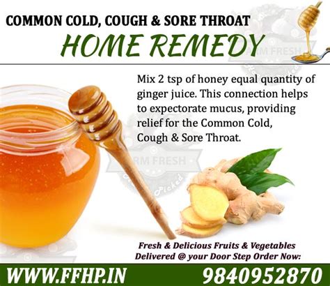 Common Cold Cough And Sore Throat Home Remedy Natural Cures The Cure