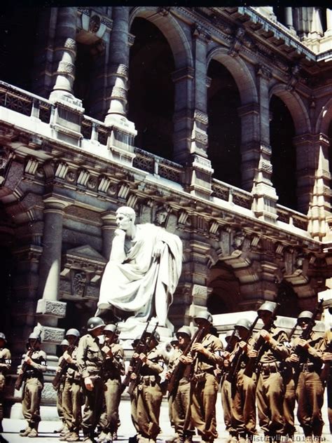 Color Pictures From World War Ii Of Famous Places Royalty Free