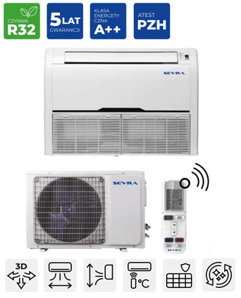 Klimatyzator Przypod Ogowo Sufitowy Sevra Kw Arena Pl