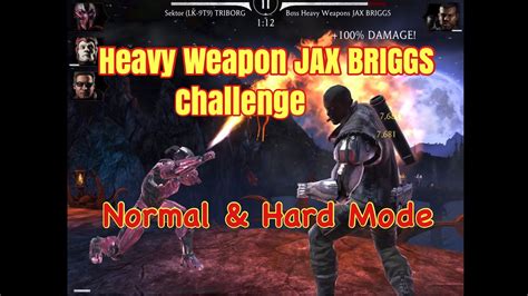 mk mobile heavy weapon jax briggs challenge in mortal kombat mobile heavy weapon jax review