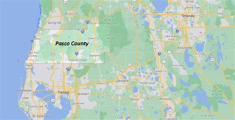 Where Is Pasco County Florida What Cities Are In Pasco County Where