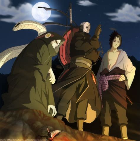 Sasuke Obito Kabuto Naruto Sasuke Pinterest Sasuke And Naruto